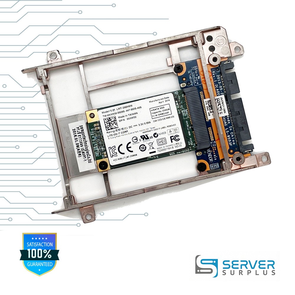 Dell 256GB SATA mSATA Enterprise SSD | 0XXM30 | LMT-256M6M