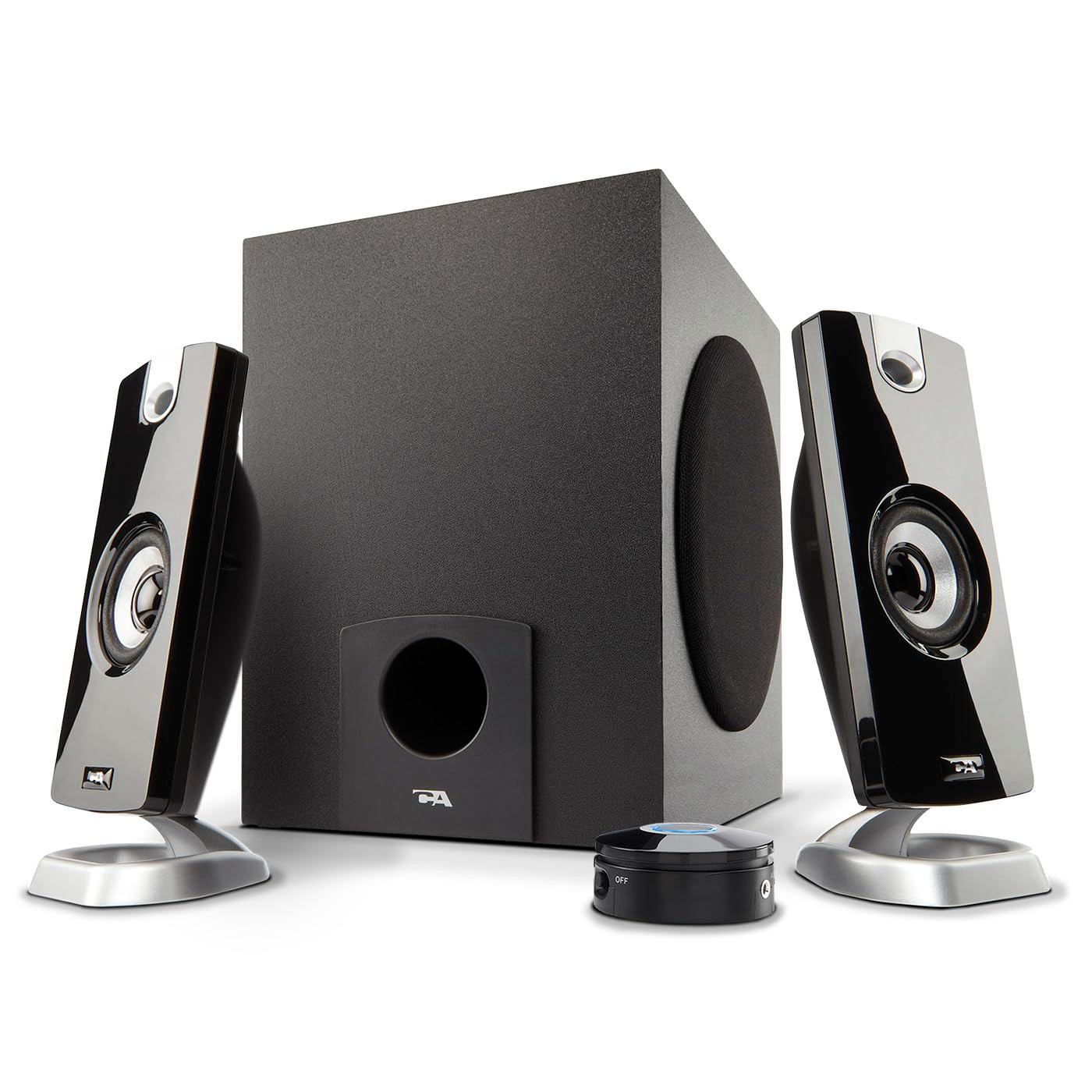 CA-3090 2.1 Speaker System with Subwoofer 18W of Black