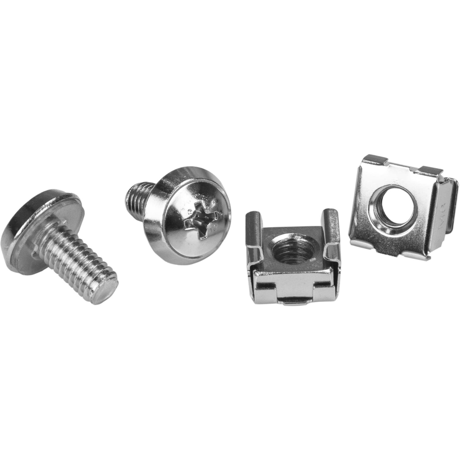 StarTech.com Rack Screws – 20 Pack – Installation Tool – 12 mm M6 Screws – M6 Nu