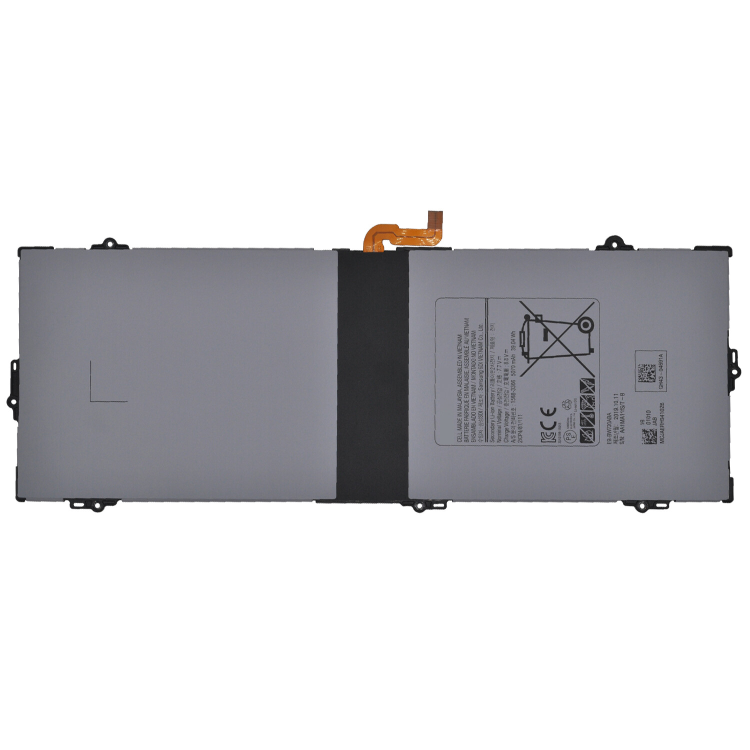 EB-BW720ABA Battery for Samsung ChromeBook Plus V2 XE520QAB XE521QAB, Chromebook