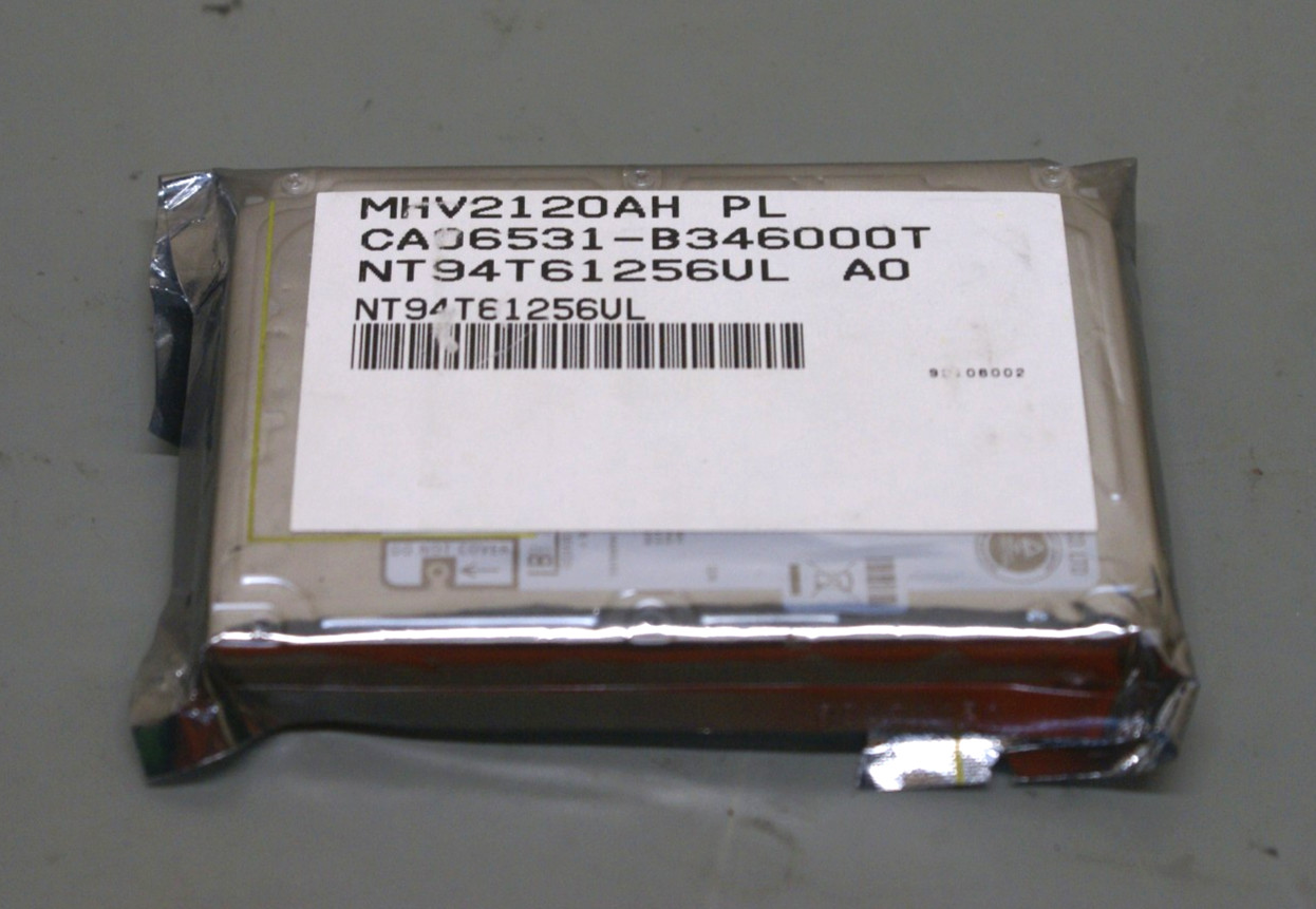 FUJITSU MHV2120AH 120GB SATA 2.5" HARD DRIVE P/N: CA06531-B346000T    1P