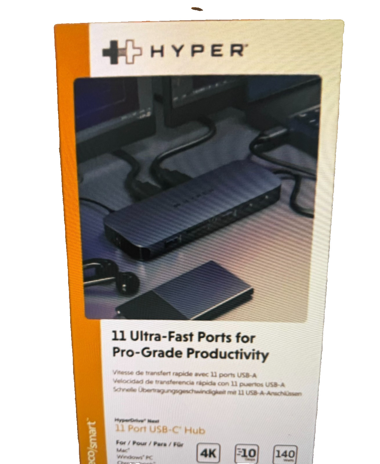 Hyper 11 ultra fast ports for pro grade productivity, BRAND NEW and FACTORY SEAL