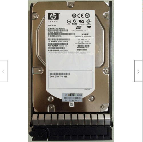 Compatible HP 488058-001 384854-B21 389344-001 146GB 15K 3.5" DP SAS HDD