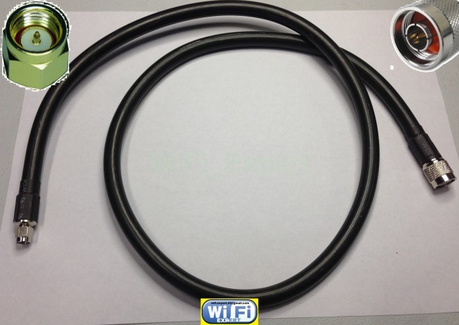 TIMES ® 1-30 Feet LMR-400UF RF Jumper Coax Cable SMA Male to N Male Cable USA