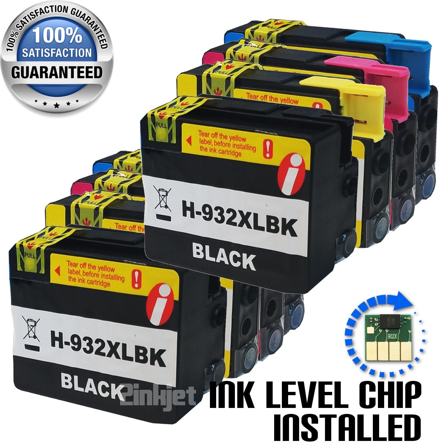 Printer Ink Cartridges For HP 932XL 933XL Officejet 6100 6600 6700 7612 7110