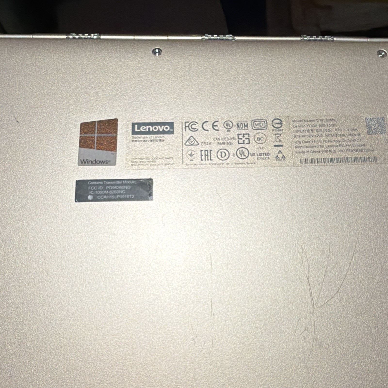 Lenovo Yoga 80MK