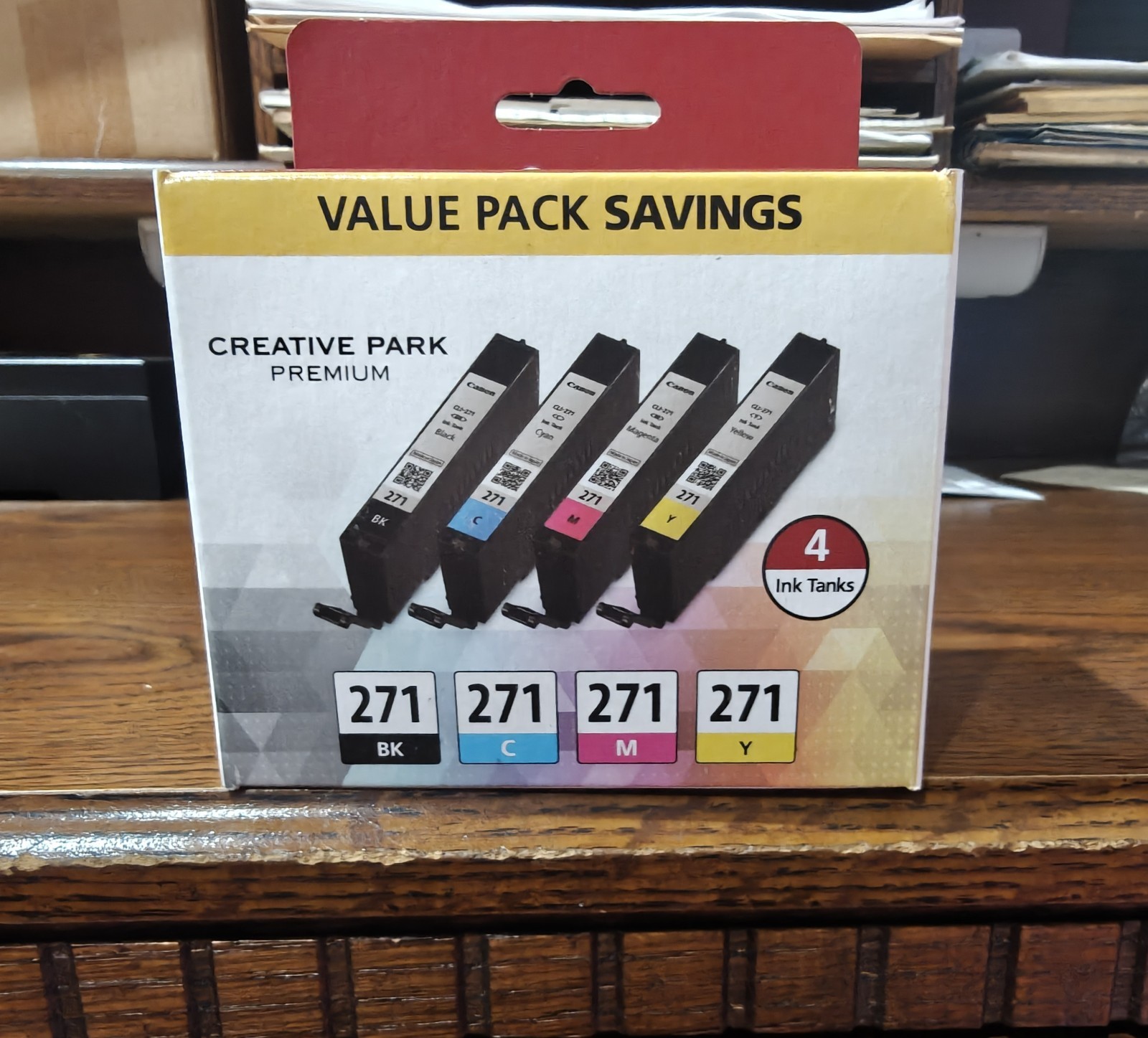 Canon CLI-271 (0390C005AA) Cartridge - Value Pack