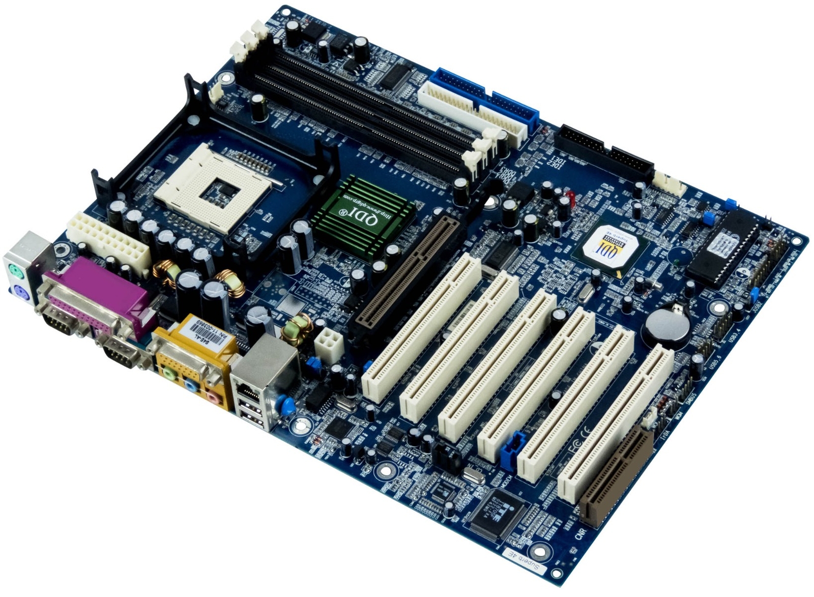 QDI SUPERB 4E SIS 645 PGA478 3x DDR AGP 6x PCI CNR ATX MOTHERBOARD