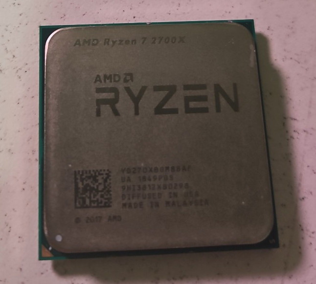 AMD Ryzen 7 2700x 8 Core 3.70GHz AM4 