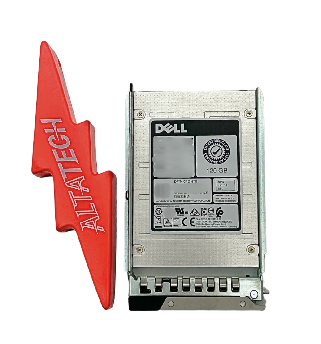 Dell PGNY6 120GB SSD SATA 2.5 6G MLC Toshiba THNSF8120CCSE Solid State Drive