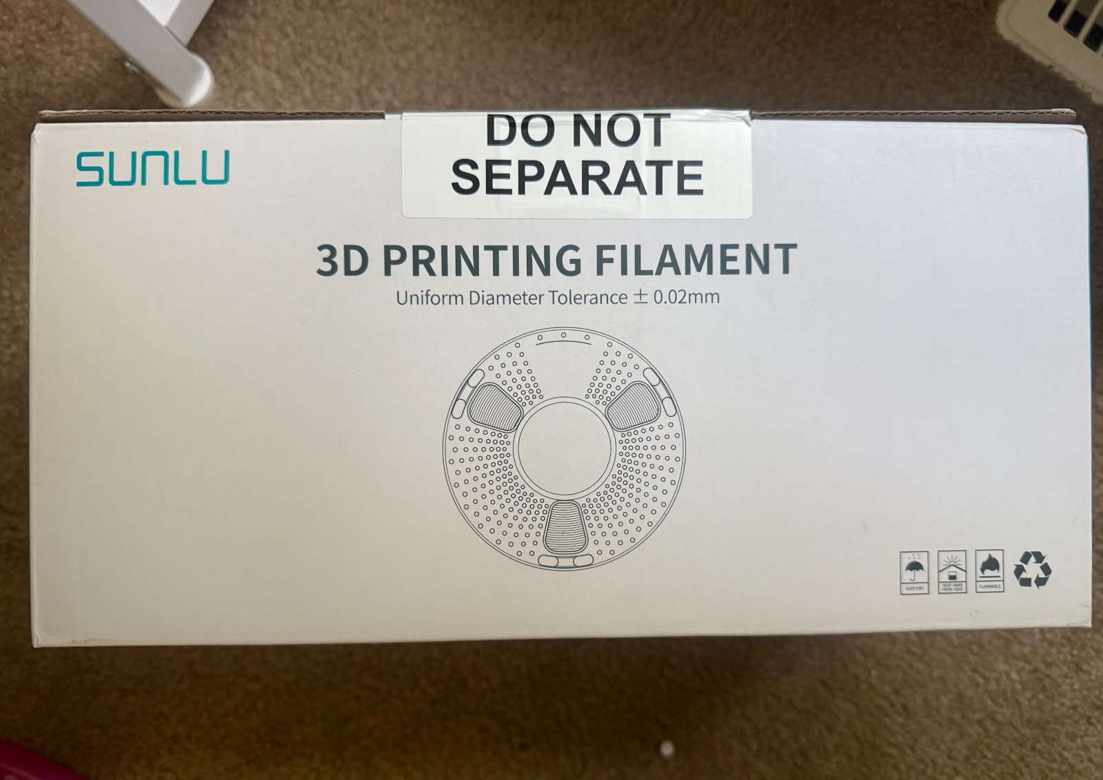 PLA 2.0 3D Printer Filament Bundle 4KG Upgrade PLA 1kg*4 Black+black+black+black