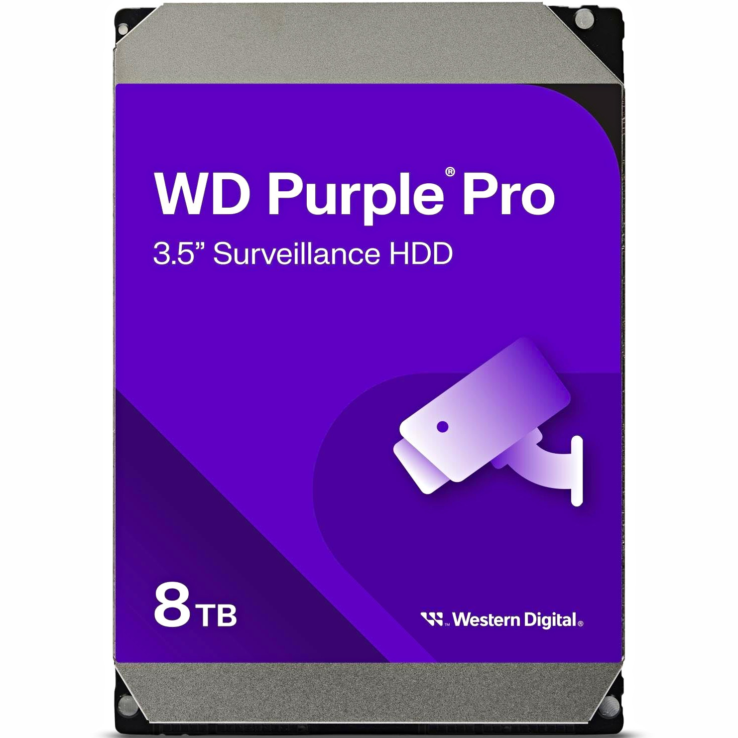 Western Digital WD Purple Pro 8TB 3.5" SATA III Surveillance HDD 7200RPM 256MB