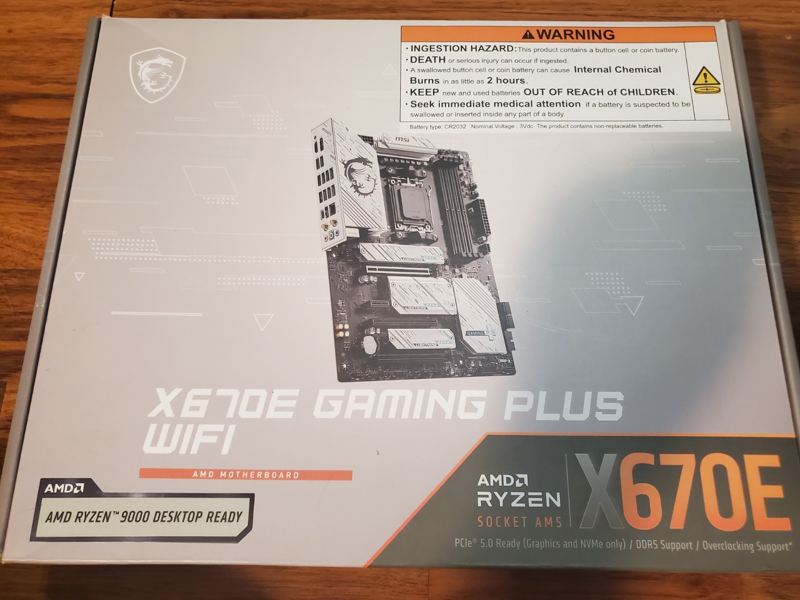 MSI X670E Gaming Plus WiFi AMD Motherboard
