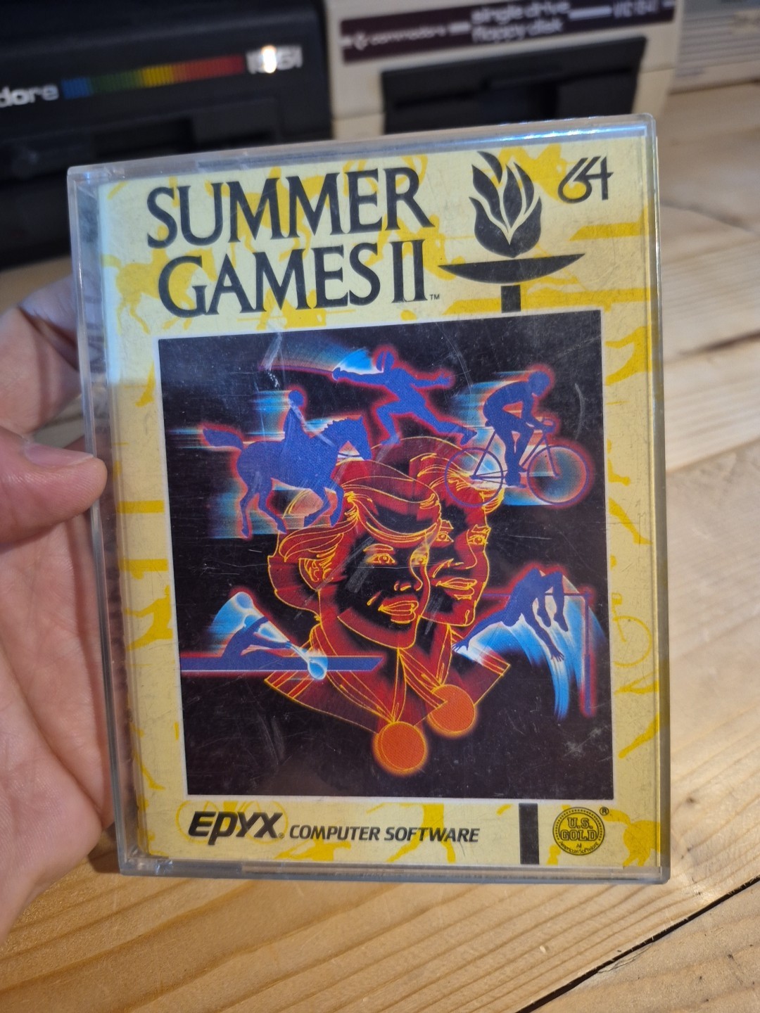 C64 : SUMMER GAMES 2 : ORIGINAL GAME X COMMODORE 64 TAPE EPYX