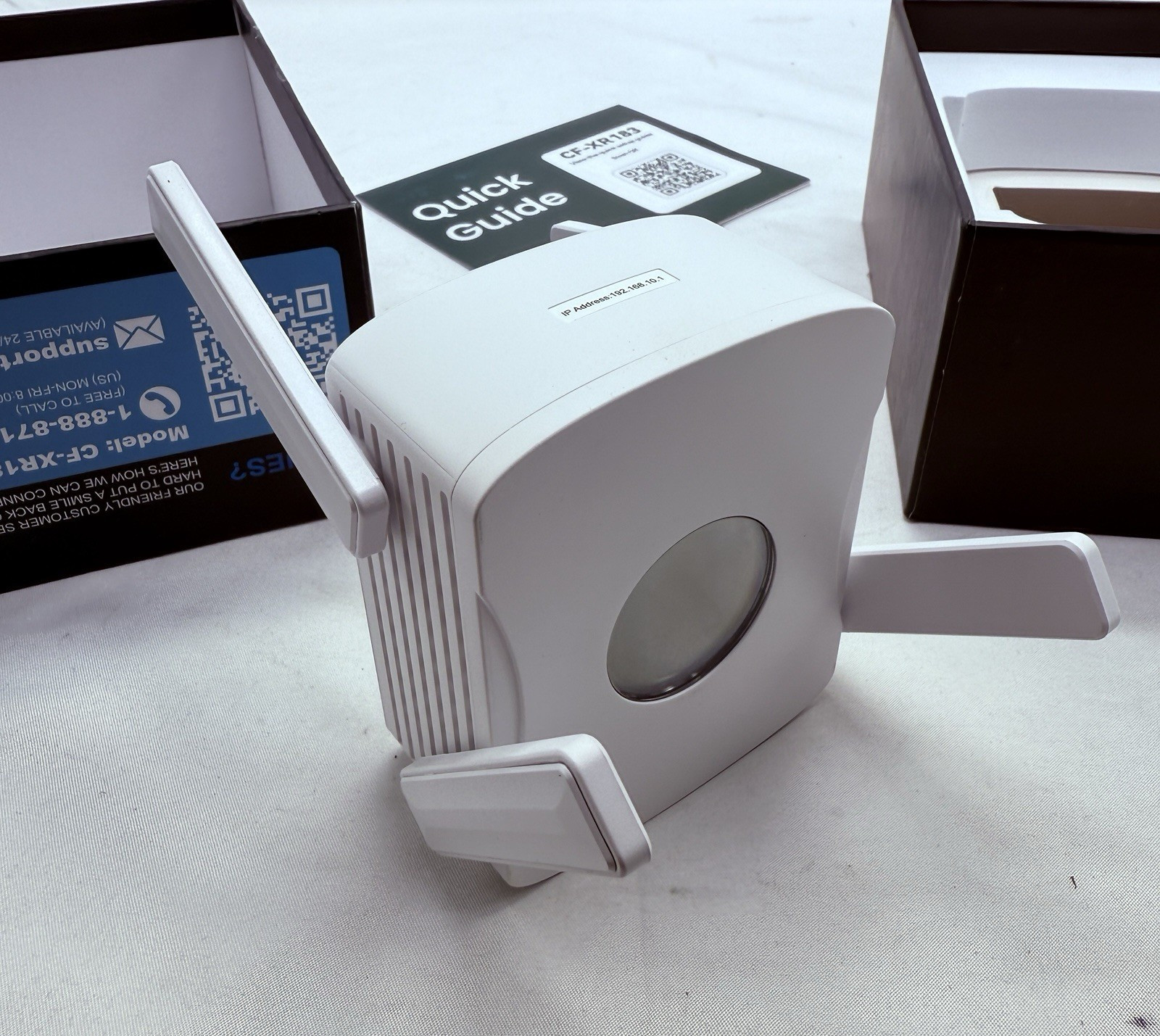 WiFi 6 Extender Signal Booster 2400Mbps - 6X Faster Internet Booster for Home