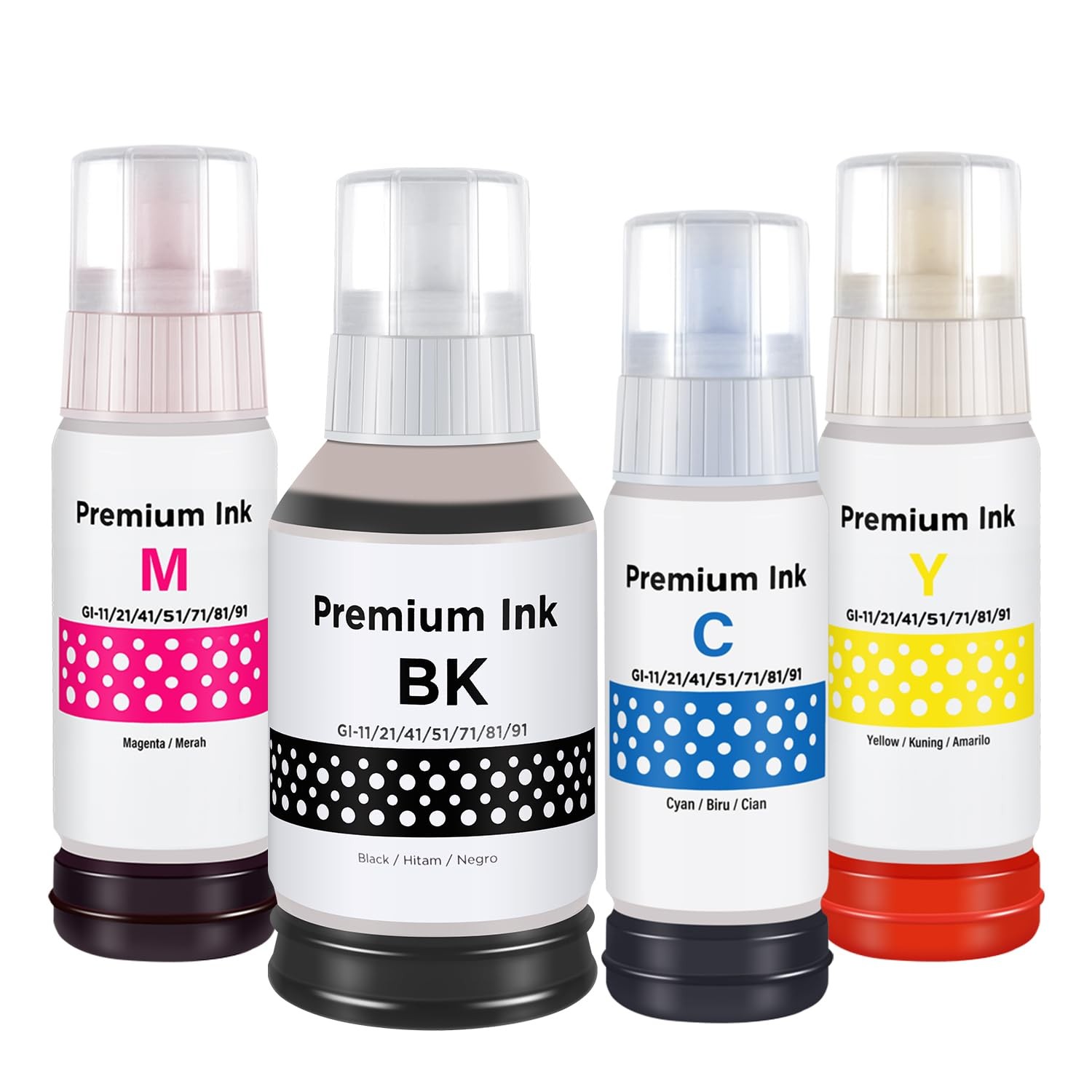 GI-21 Ink Refill Bottle for Canon 21 GI-21 GI21 Ink Tank Work for Canon Megat...