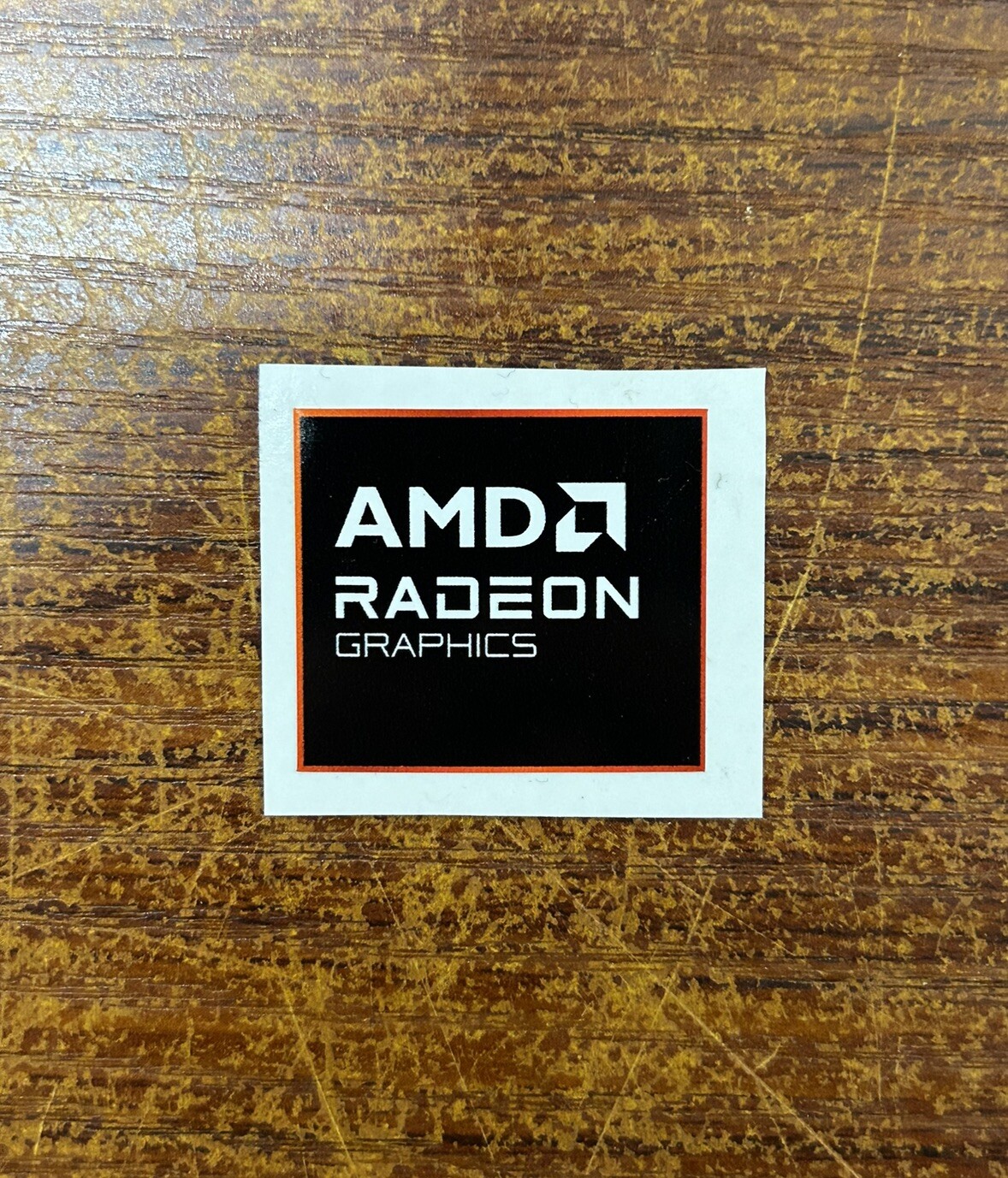 1x AMD Radeon Graphics Desktop / Laptop Custom Sticker Label (NEW)