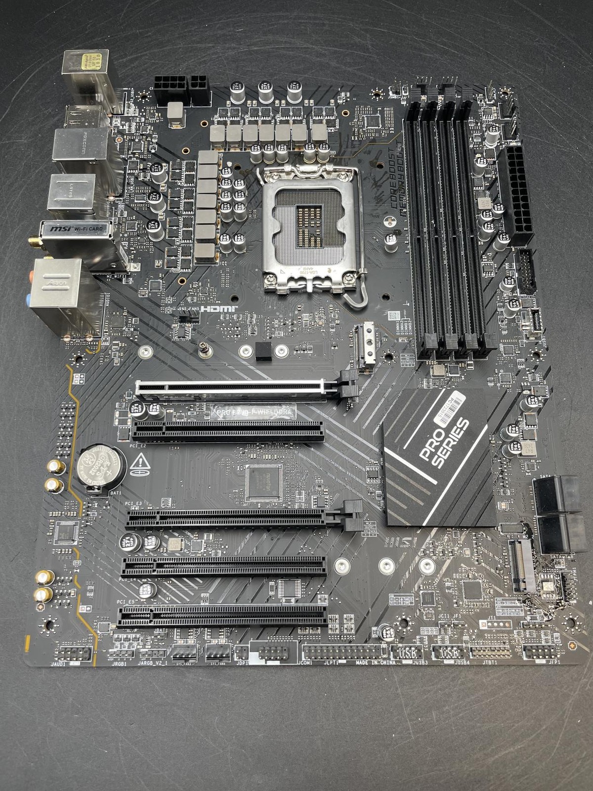 MSI PRO B760-P Wifi DDR4 Pro series Motherboard 1 Intel DDR4 ATX PC1723515