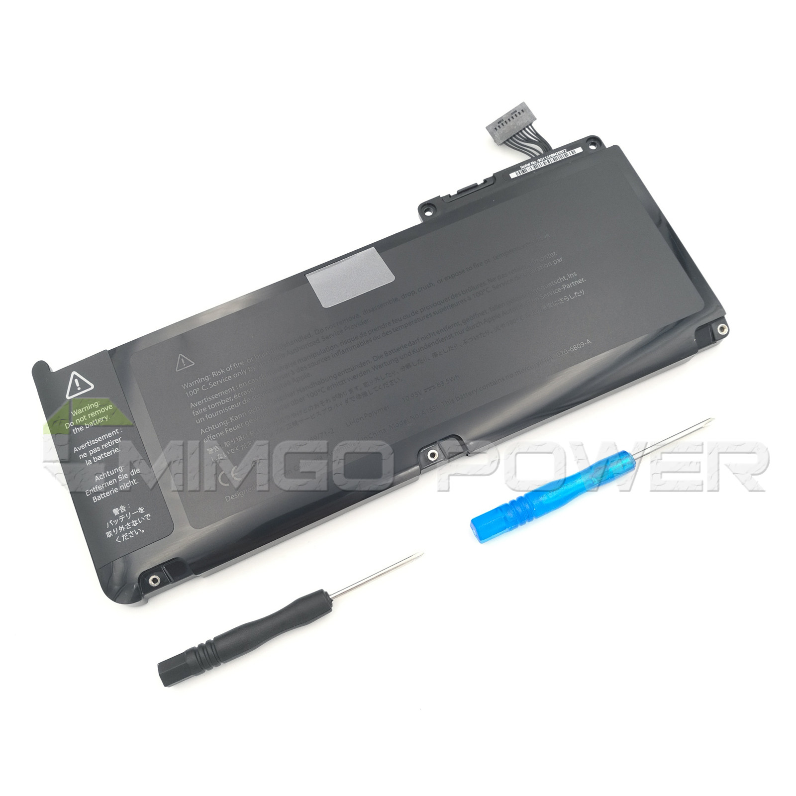 Genuine A1331 Battery for Apple MacBook Unibody 13" A1342 2009 2010 MC516LL/A