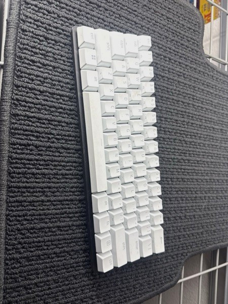 NOT TESTED HHKB 60MINI Wired Portable Compact Keyboard, White, English QWERTY