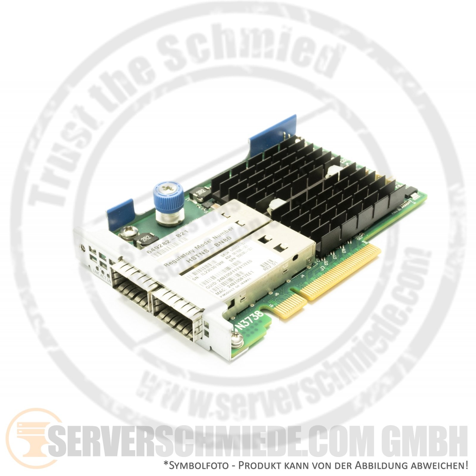 HP InfiniBand FDR/Ethernet 2x 40Gb/10GbE FlexibleLOM Adapter 544FLR 649282-B21