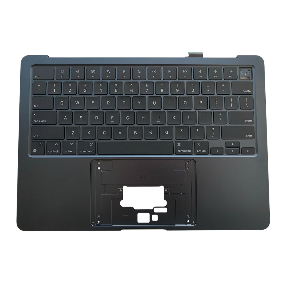 For Apple MacBook Air 13" M3 A3113 2024 Keyboard Top Case Starlight Space Gray