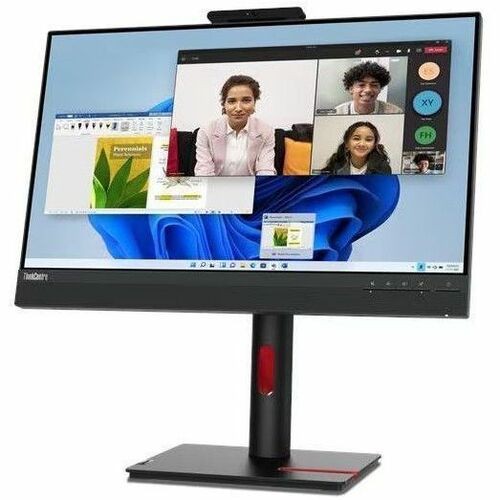 Lenovo ThinkCentre TIO24 Gen5 24" FHD 1920x1080 LCD Monitor w/Webcam 12NAGAR1UZ