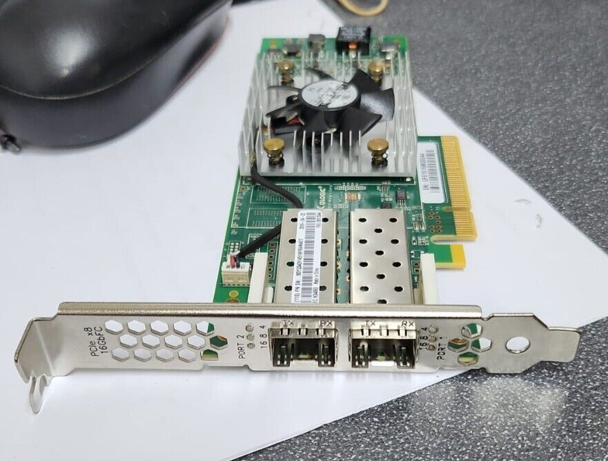 LENOVO 00Y3344 QLOGIC QLE2662-LNVX 16GB FC 3-Port HBA FOR IBM SYSTEMS