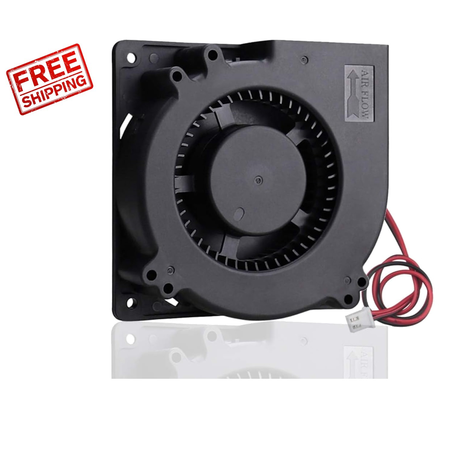 Whisper-Quiet 120mm Brushless Blower Fan 24V - Perfect for Electronics & More