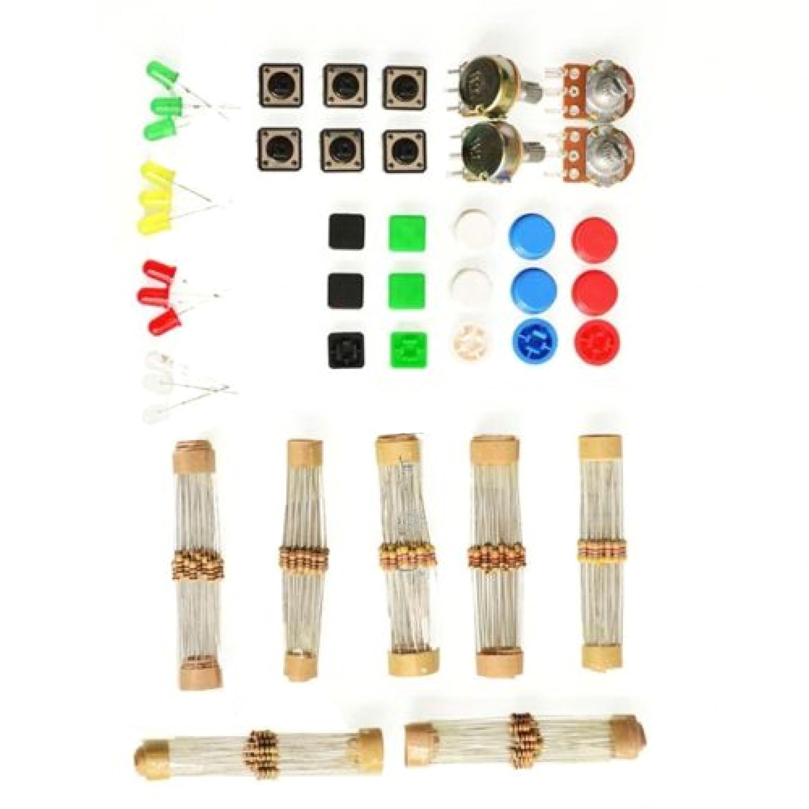 Electronic Parts Pack KIT for ARDUINO component Resistors Switch Button cc