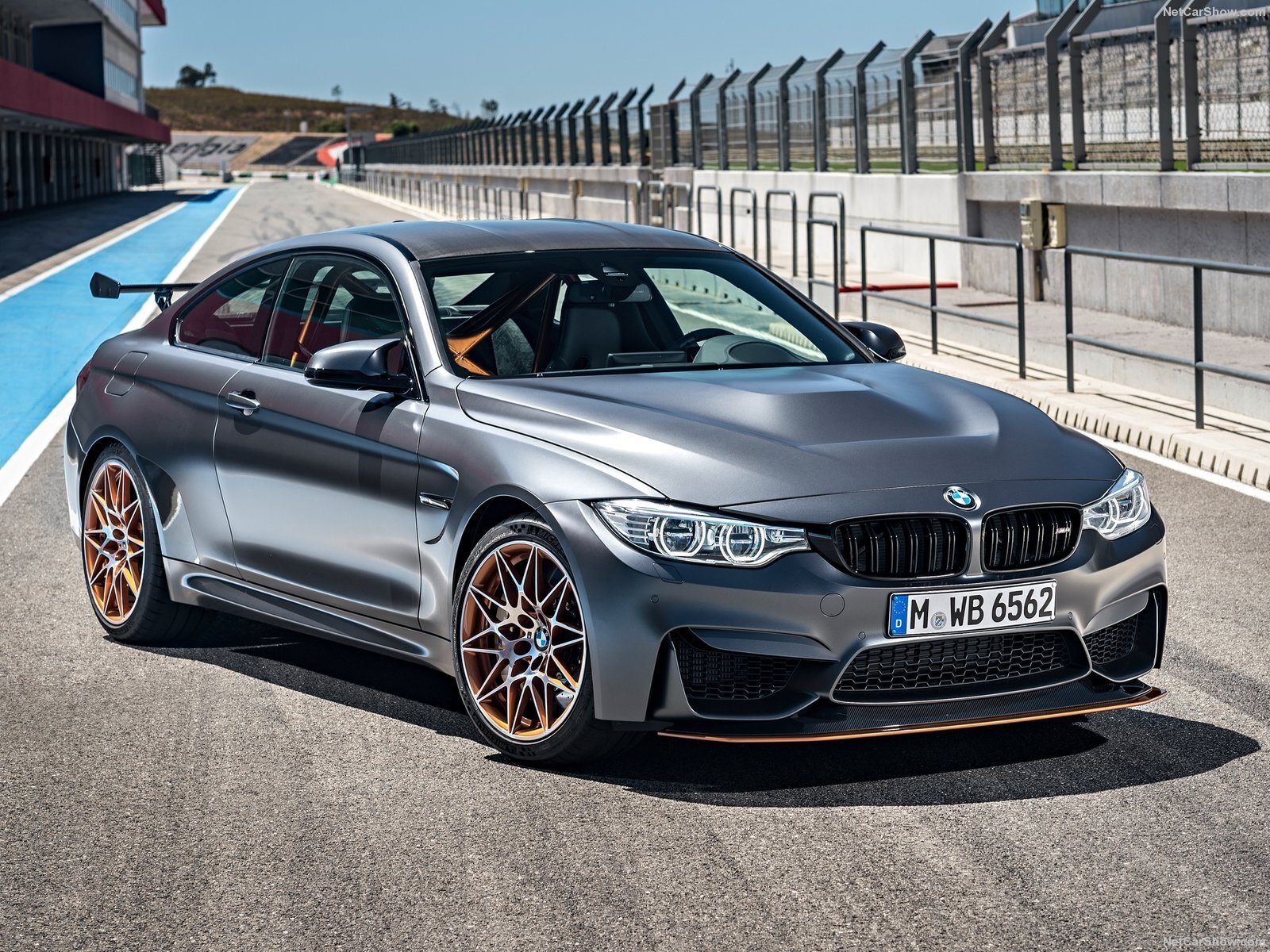 Cars bmw m4 gts coupe Desk Mat Stitched