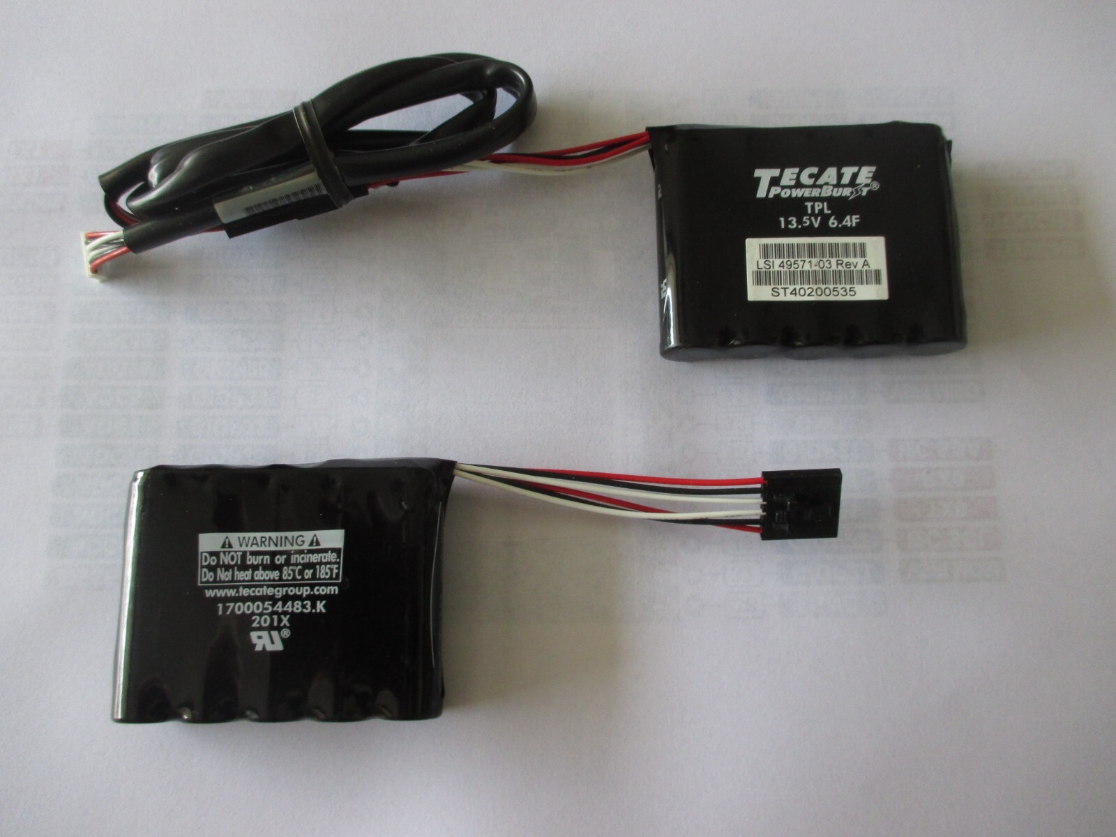 TECATE LSI 49571 Powerburst 13.5V 6.4F Raid Cntrl Supercap