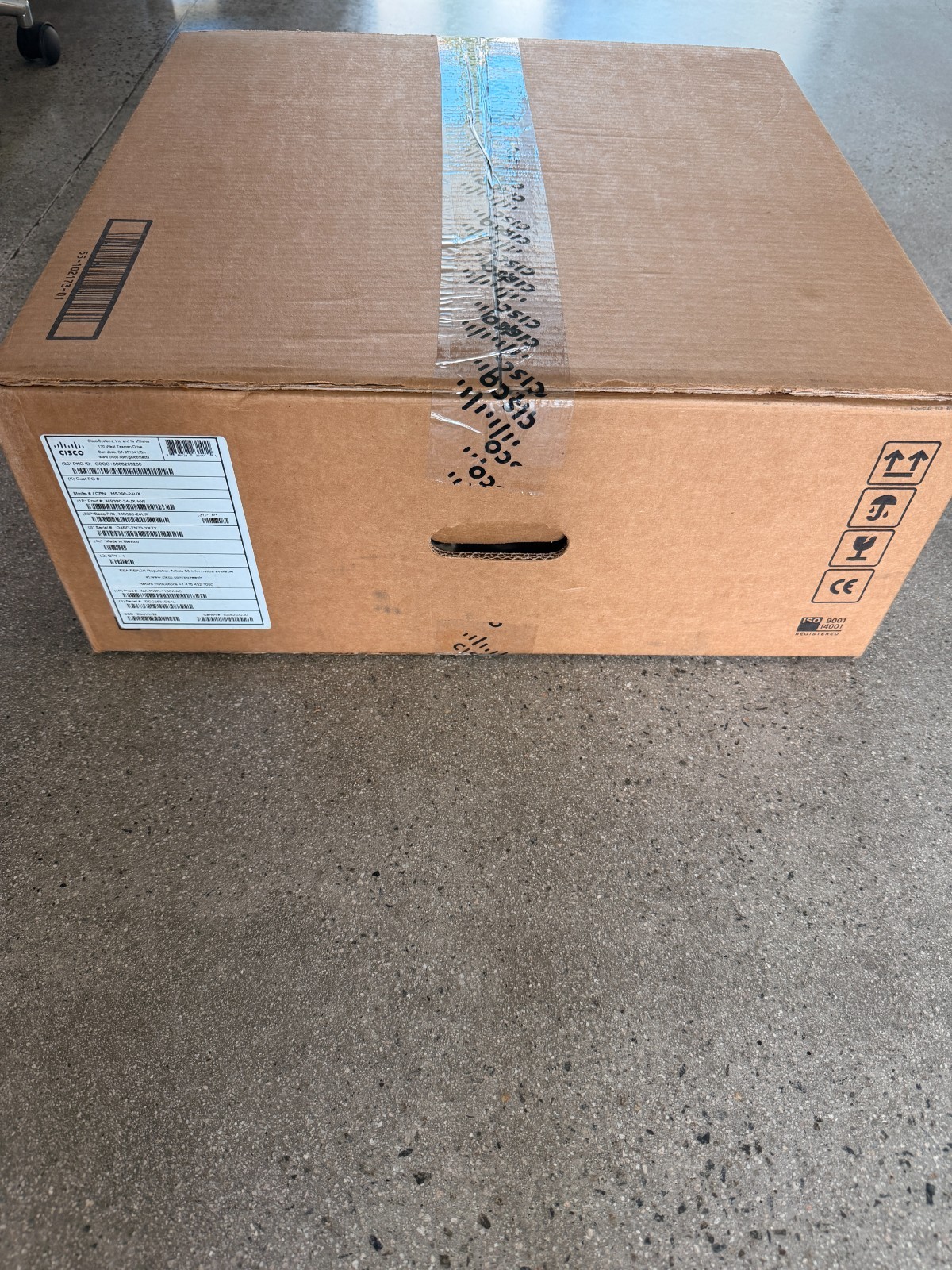 NEW Cisco Meraki MS390-24UX-HW 24x MultiGB UPoE RJ45 1x Mod Slot Switch