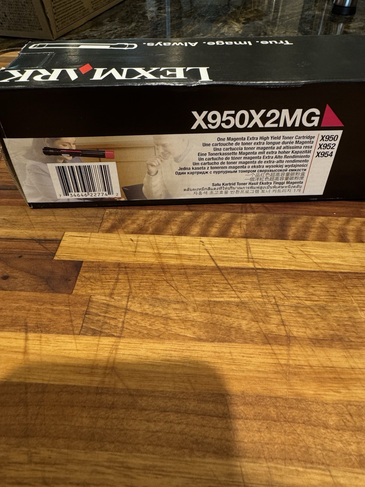 Genuine Lexmark X950X2MG Magenta High Yield Toner Cartridge - New and Sealed