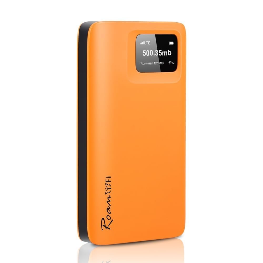 RoamWiFi R10 4G LTE Mobile Hotspot No SIM 10GB USA 1GB Global 30-Day