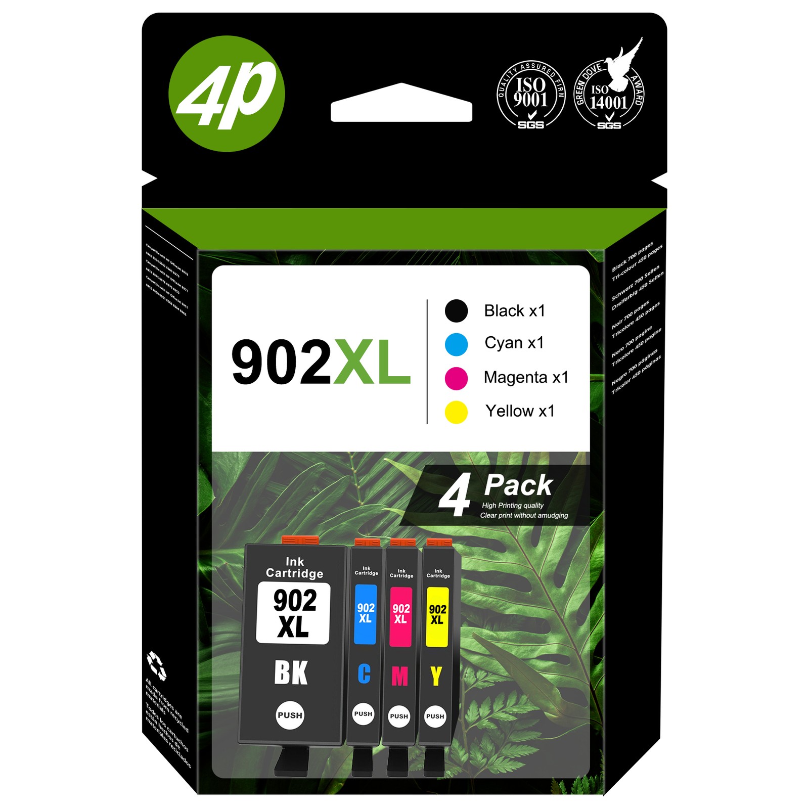 902XL Ink Cartridge compatible with HP OfficeJet 6978 6968 6976 6979 6950 Lot