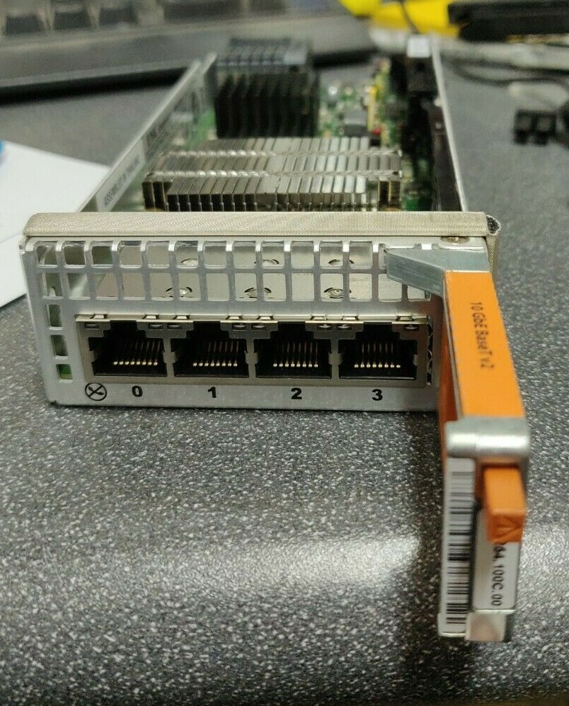 EMC 303-254-100C-00 10 GbE BaseT v2 SLIC37 Data Domain Network Adapter Module