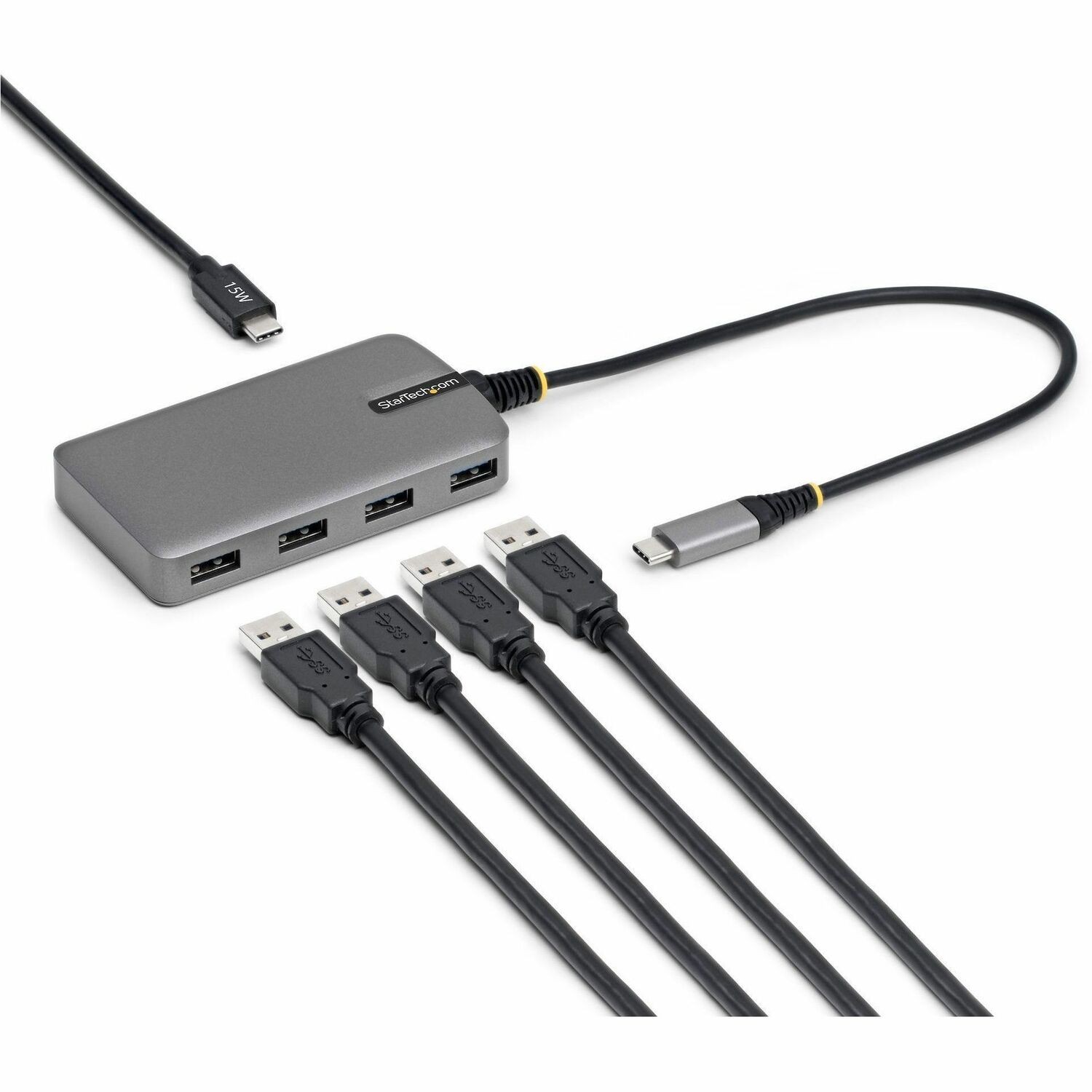 StarTech 5G4ACUSBCHUB 4-Port USB-C Hub 5Gbps Bus Powered