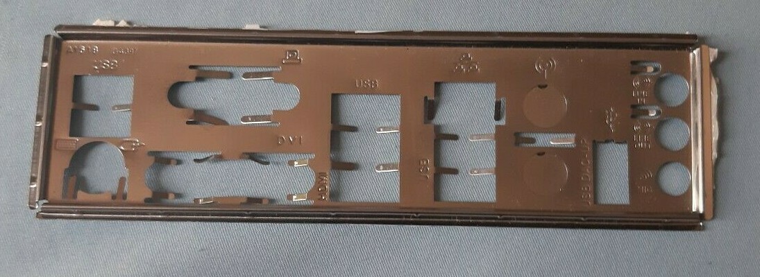 OEM I/O Shield backplate GIGABYTE GA-H81N Rev 1 12AIO-04A397-52R USA 