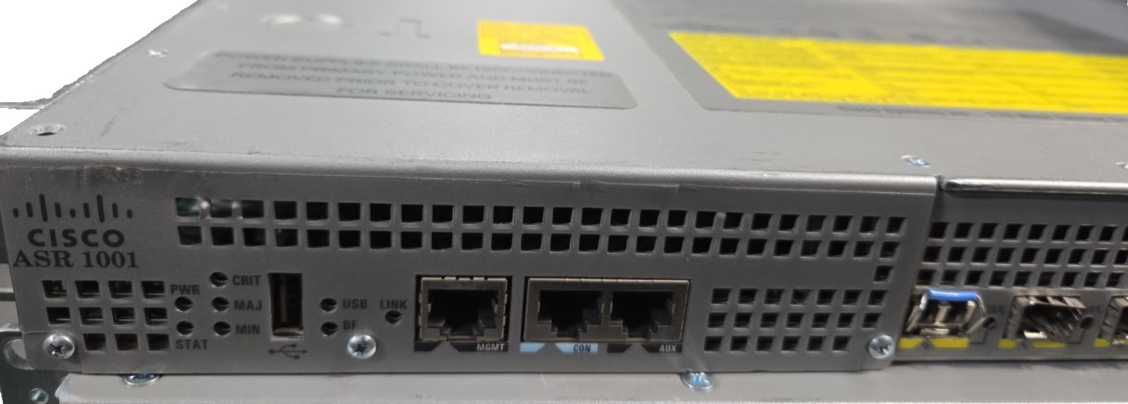 Cisco ASR 1001 Aggregation Services Router ASR1001 Dual PSU – Tested Power On