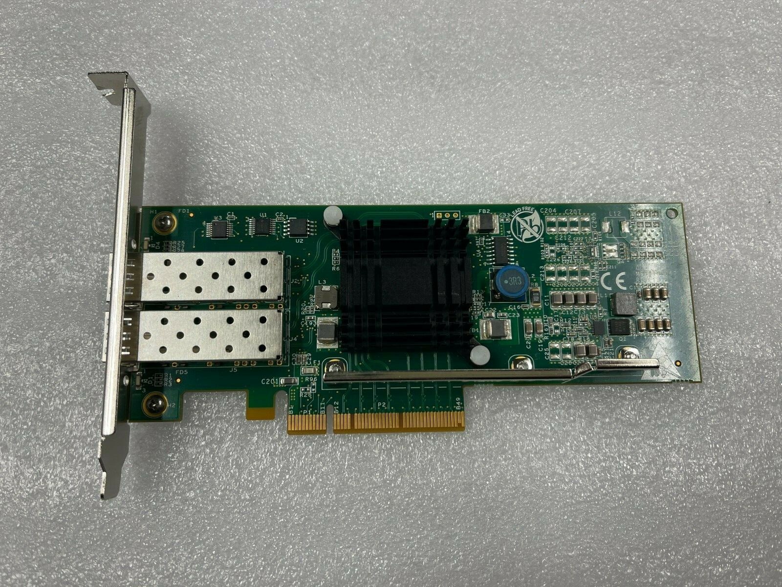 Silicom PE310G2SPT10-SR-HT Dual Port SFP+ BCM57810S 10GbE PCIe Bypass Adapter