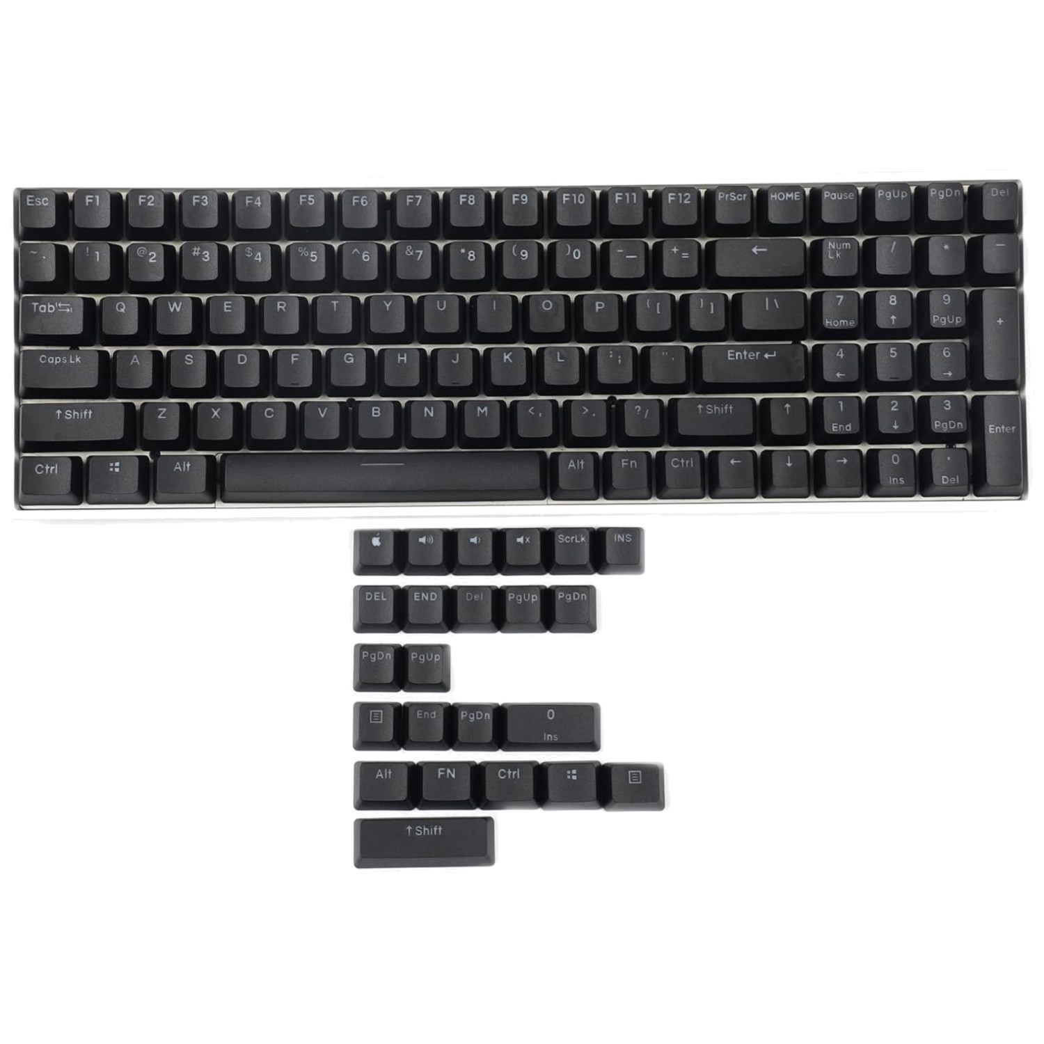 Backlit PBT Keycaps for Mechanical Keyboard