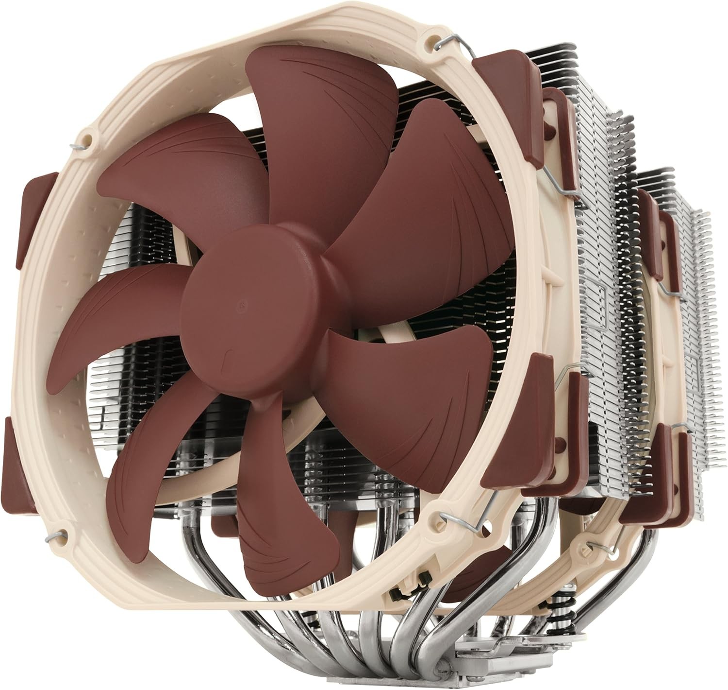 Noctua NH-D15,Premium CPU Cooler with 2X NF-A15 PWM 140mm Fans (Brown)