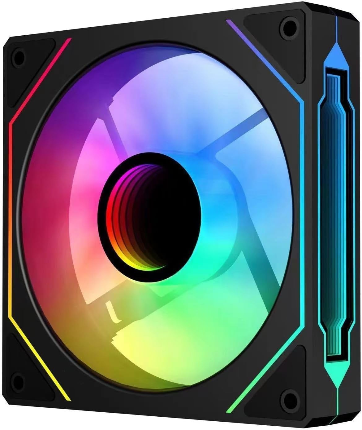 Shaking Tank Jungle Leopard Prism 4 Pro ARGB Case Fan 120mm 5v 3pin 1k-1650RPM