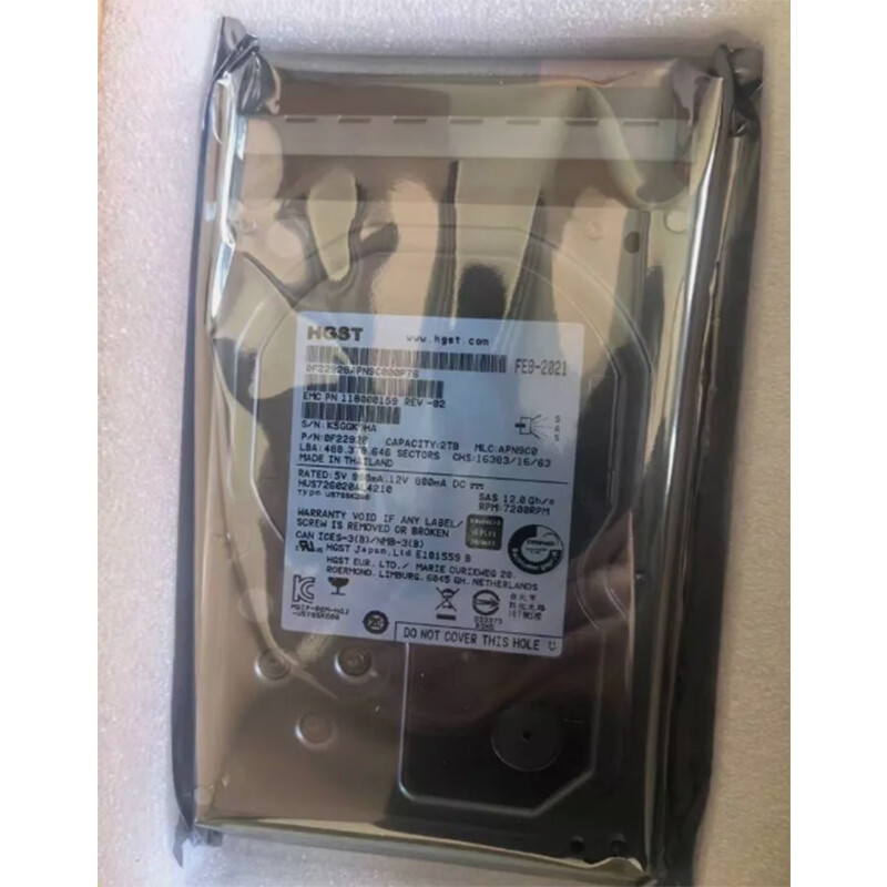 FOR EMC 005052434 005052433 005053108 005053109 NL SAS 2TB 3.5" 7.2K Hard Drive