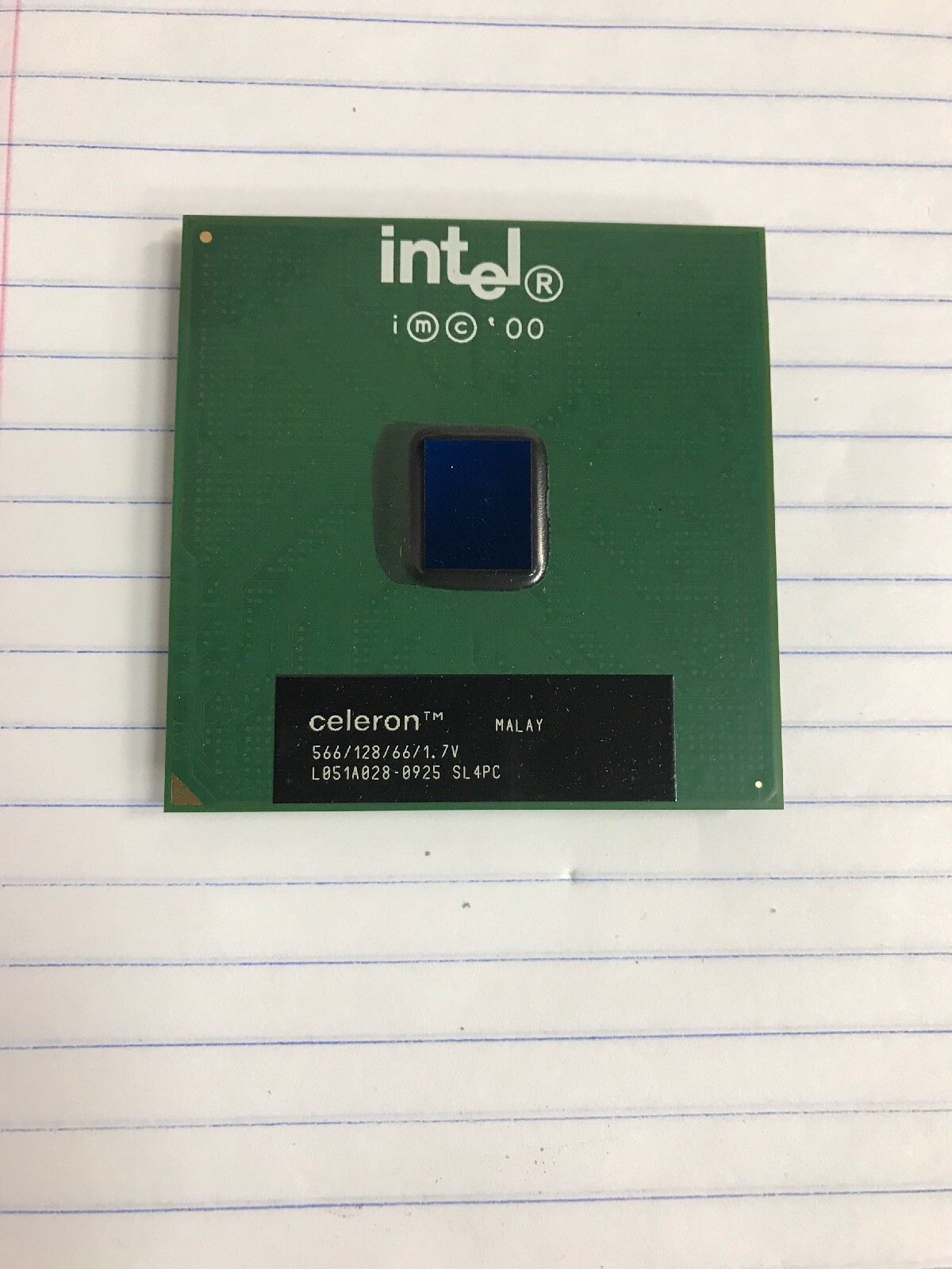 Intel SL4PC Celeron 566MHz 12866 Vintage Socket 370 CPU Processor G2U
