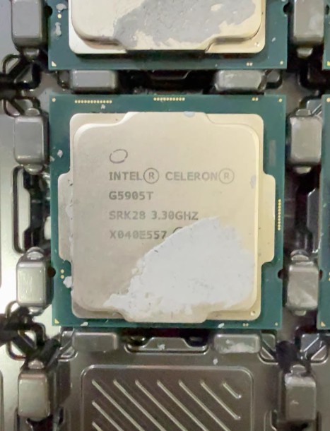 Intel Celeron G5905T,3GHz 4MB dual-core  cache desktop LGA 1200 3 CPU processor