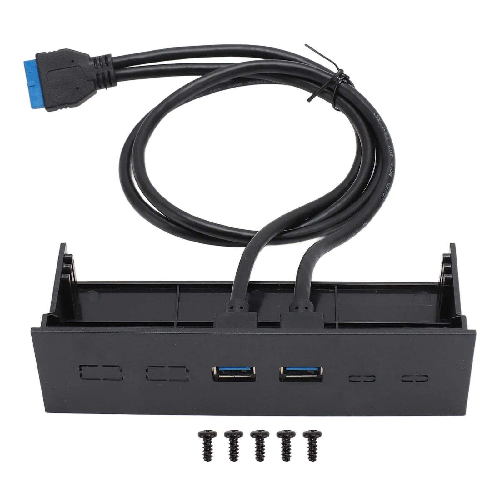 5.25 Inch Front Panel USB Hub Dual Port 5Gbps USB3.0 Optical Drive Front Panel