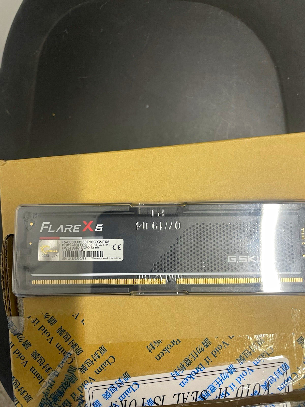G.SKILL Flare X5 (1x16GB) DDR5-6000 UDIMM PC5-48000 XMP 3.0 