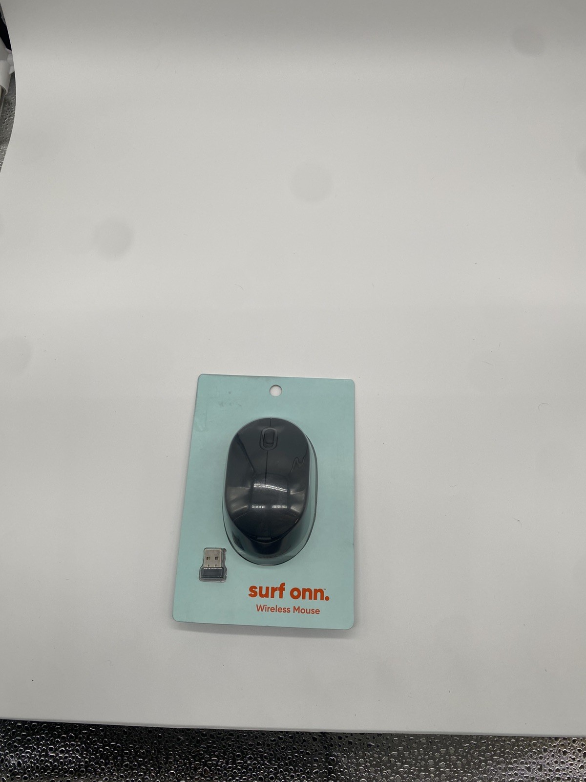 Wireless Mouse Batteries Included Surf Onn PC Mac Computer USB Plug 5 Buttons